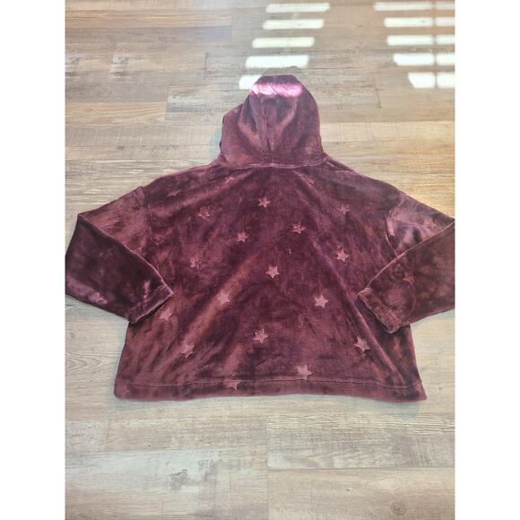 Joyspun small womens plush pj star purple hoodie new with tags - Picture 4 of 11